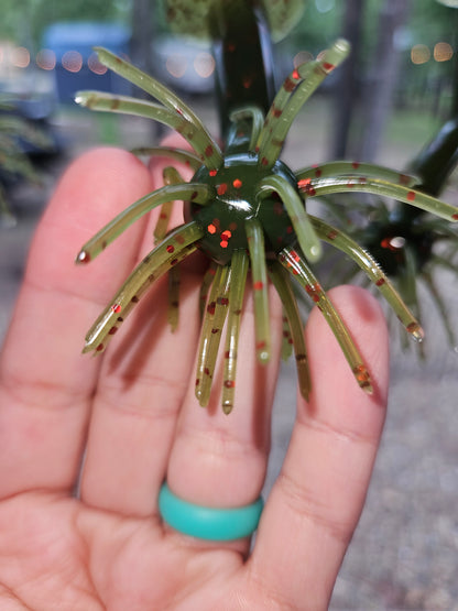 Watermelon Red Fuzzy Ball Lures