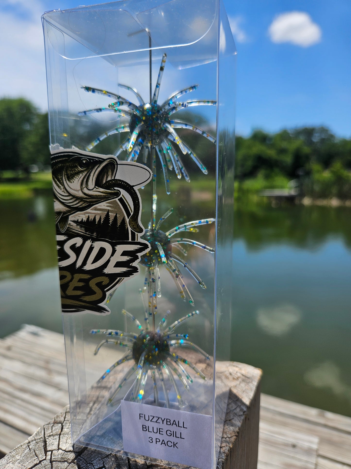 Blue Gill Fuzzy Ball Lures