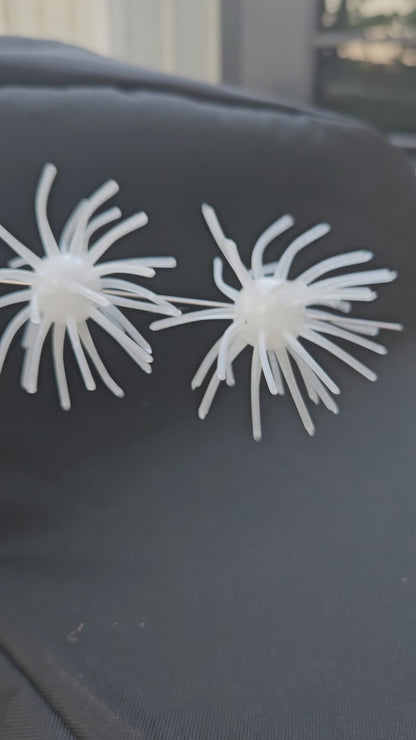 Pearl White Fuzzy Ball Lure - The one that started it all!
